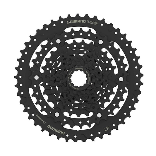 Shimano, CS-HG300-8, Cassette, Phosphate coated, Speed: 8, 11-45T, ECSHG3008145